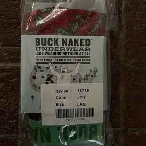 Duluth Trading Co buck naked mistletoe boxer briefs